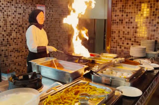 Огненный "шведский стол": показываю очень достойное питание в недорогом отеле 5* в Турции (Аланья)